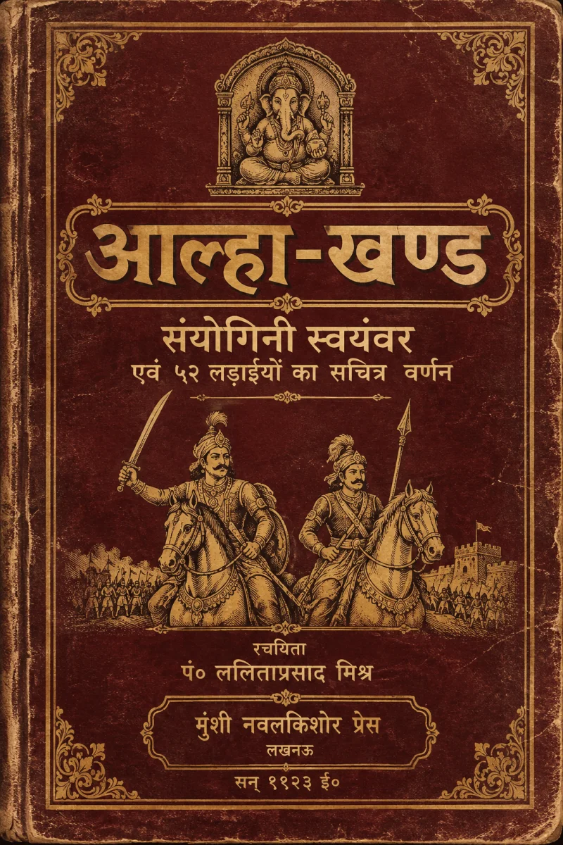 आल्हा-खण्ड (1923 नवलकिशोर प्रेस संस्करण)