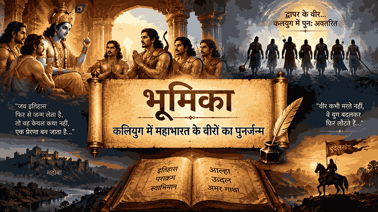 भूमिका — कलियुग में महाभारत के वीरों का पुनर्जन्म