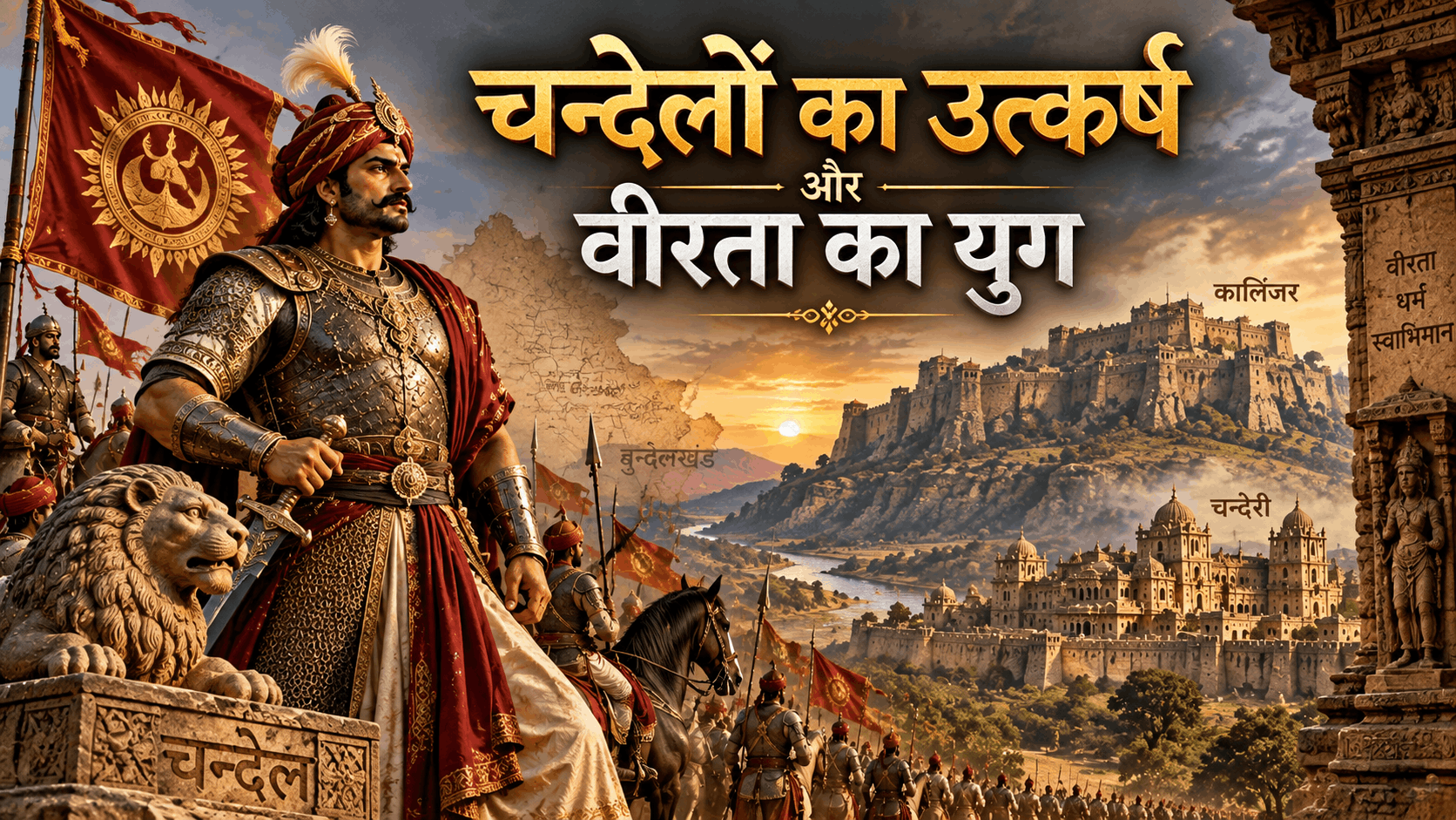 चन्देलों का उत्कर्ष और वीरता का युग