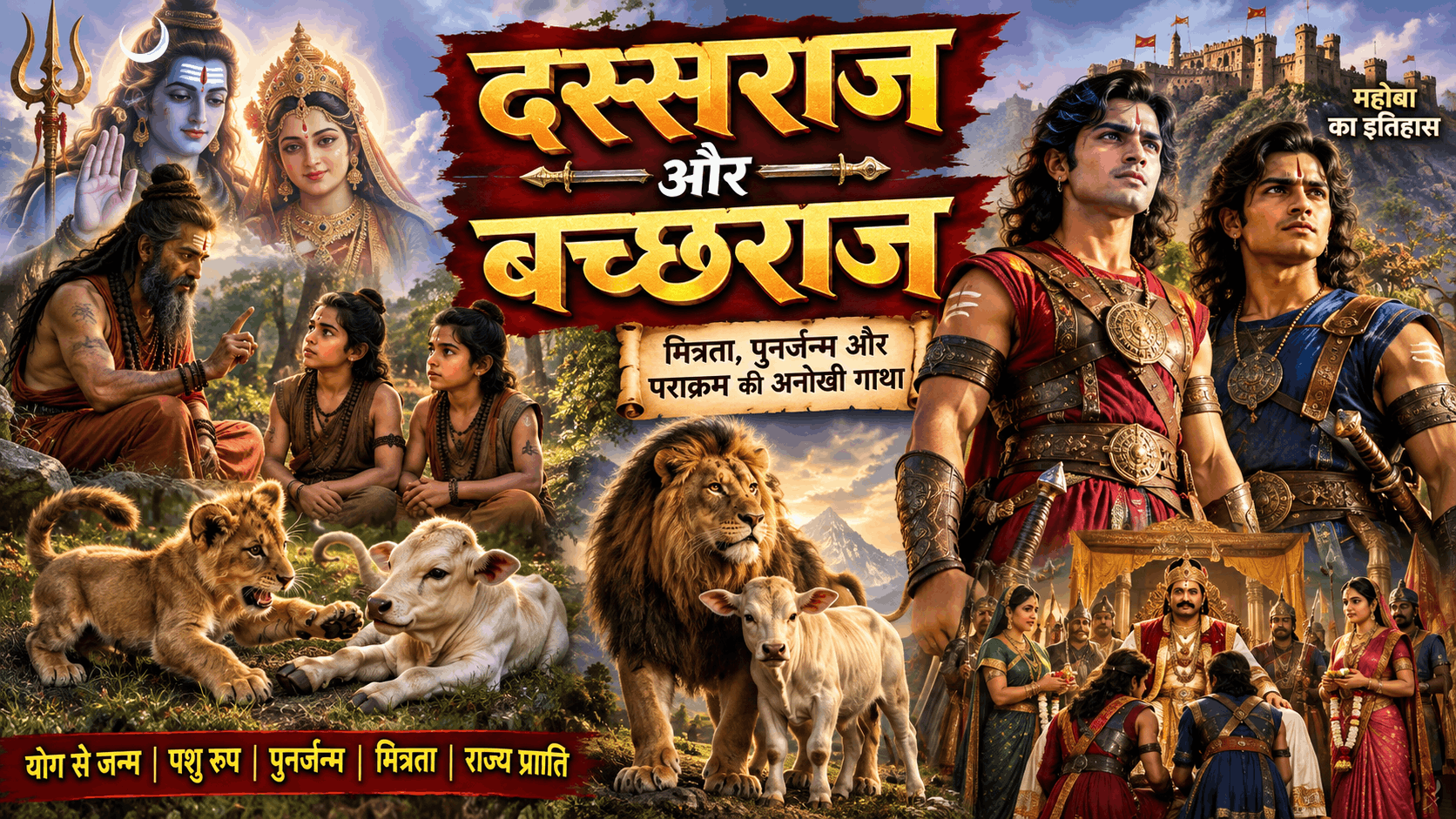 दस्सराज और बच्छराज की कहानी